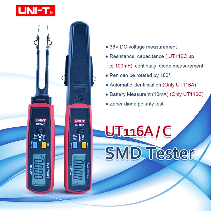 UNI-T SMD Ƽ  UT116A UT116C ڵ   Ŀ..